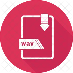 Archivo wav  Icono