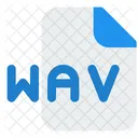 Archivo Wav Archivo De Audio Formato De Audio Icono