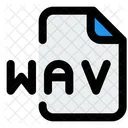 Archivo Wav Archivo De Audio Formato De Audio Icono