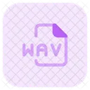 Archivo Wav Archivo De Audio Formato De Audio Icono