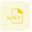 Archivo Wav Archivo De Audio Formato De Audio Icono