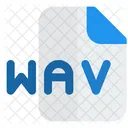 Archivo Wav Archivo De Audio Formato De Audio Icono