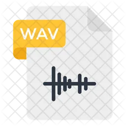 Archivo wav  Icono