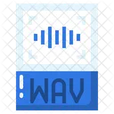 Archivo wav  Icono