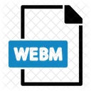 Webm Audio Video Icono