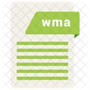 Wma Formato Documento Icono