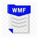 Archivo Wmf Documento Icono