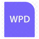 Archivo wpd  Icono