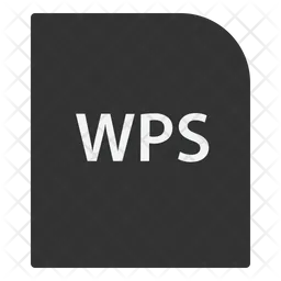 Archivo wps  Icono