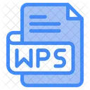 Wps Documento Archivo Icono