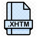 Archivo xhtm  Icono