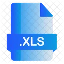 Xls Extension Archivo Icono