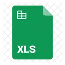 Archivo Formato Xls Icono