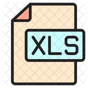 Archivo XLS  Icono