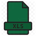 Xls Documento Extension Icono