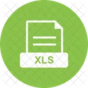 Xls Archivo Extension Icono