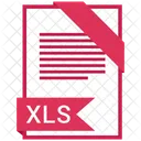 Xls Formato Documento Icono