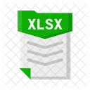 Archivo Xlsx Documento Icono