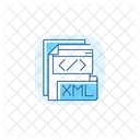 Archivo xml  Icono