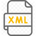 Archivo xml  Icon