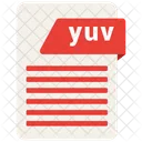 Yuv Formato Archivo Icon