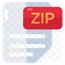 Archivo zip  Icono