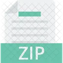 Carpeta Zip Archivo Zip Archivo De Almacenamiento Icon