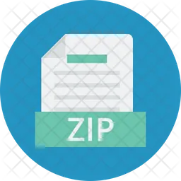 Archivo zip  Icono