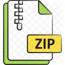 Archivo Zip Archivo Documento Icon