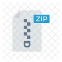 Zip Archivo Documento Icon