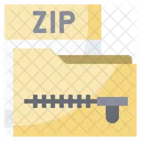 Archivo zip  Icono