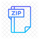 Archivo Zip Zip Archivos Y Carpetas Icono