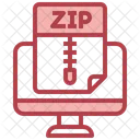 Archivo zip  Icono