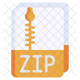 Archivo zip  Icono