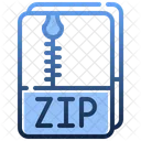 Archivo Zip Formato Zip Documentos Icono