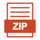 Archivo zip  Icono