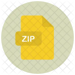 Archivo zip  Icono