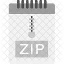 Archivo zip  Icono