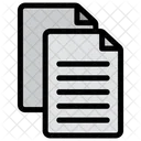 Copiar Archivo Documento Icon