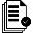 Archivos Aceptados Marca De Verificacion Bueno Icon