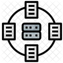 Archivos de base de datos  Icono