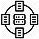 Archivos de base de datos  Icono