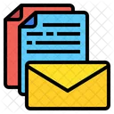 Archivos de correo electrónico  Icono