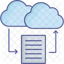 Archivos en la nube  Icono