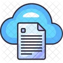 Archivos en la nube  Icono