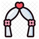 Esquema Lleno Del Dia De La Boda Icono