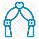 Dia De La Boda Sombreado Icono