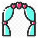 Arco De Boda Decoracion Matrimonio Icono