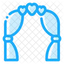 Arco de boda  Icono