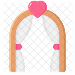 Arco de boda  Icono